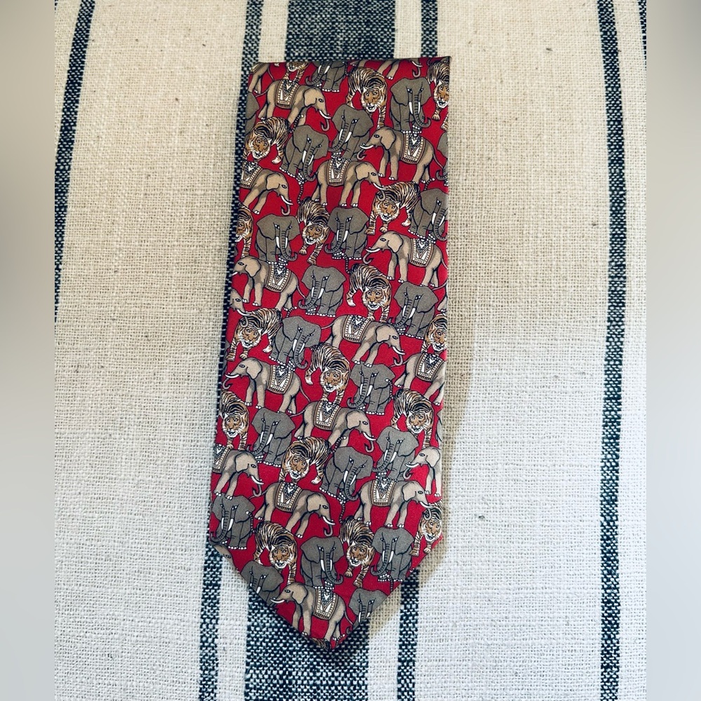 Vintage Silk Burt Pulitzer Tie